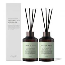 에이센트 퍼퓸드 디퓨저, 그린에어리, 200ml, 2개
