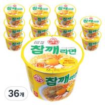 오뚜기 참깨라면 용기 110g, 36개