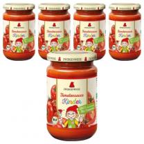 쯔베르겐비제 유기농 어린이 토마토소스, 340ml, 5개