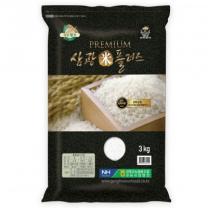 강화군농협 강화섬쌀 삼광미플러스 백미 특등급, 3kg, 1개