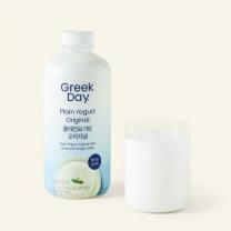 [로켓프레시] 그릭데이 플레인요거트 오리지널, 900ml, 1개