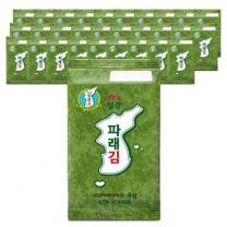 지도표 성경파래식탁김, 4g, 40개