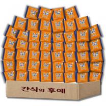 찹쌀 누룽지 과자 쌀과자 스위트 대용량 달콤한맛, 50개, 24g