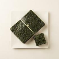 백년건강 두번 구운 파래김, 40매, 65g, 1봉